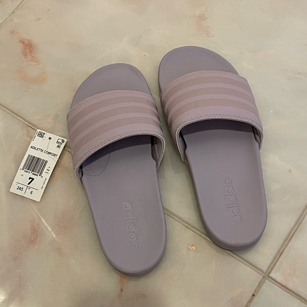 Adidas Slides 💜